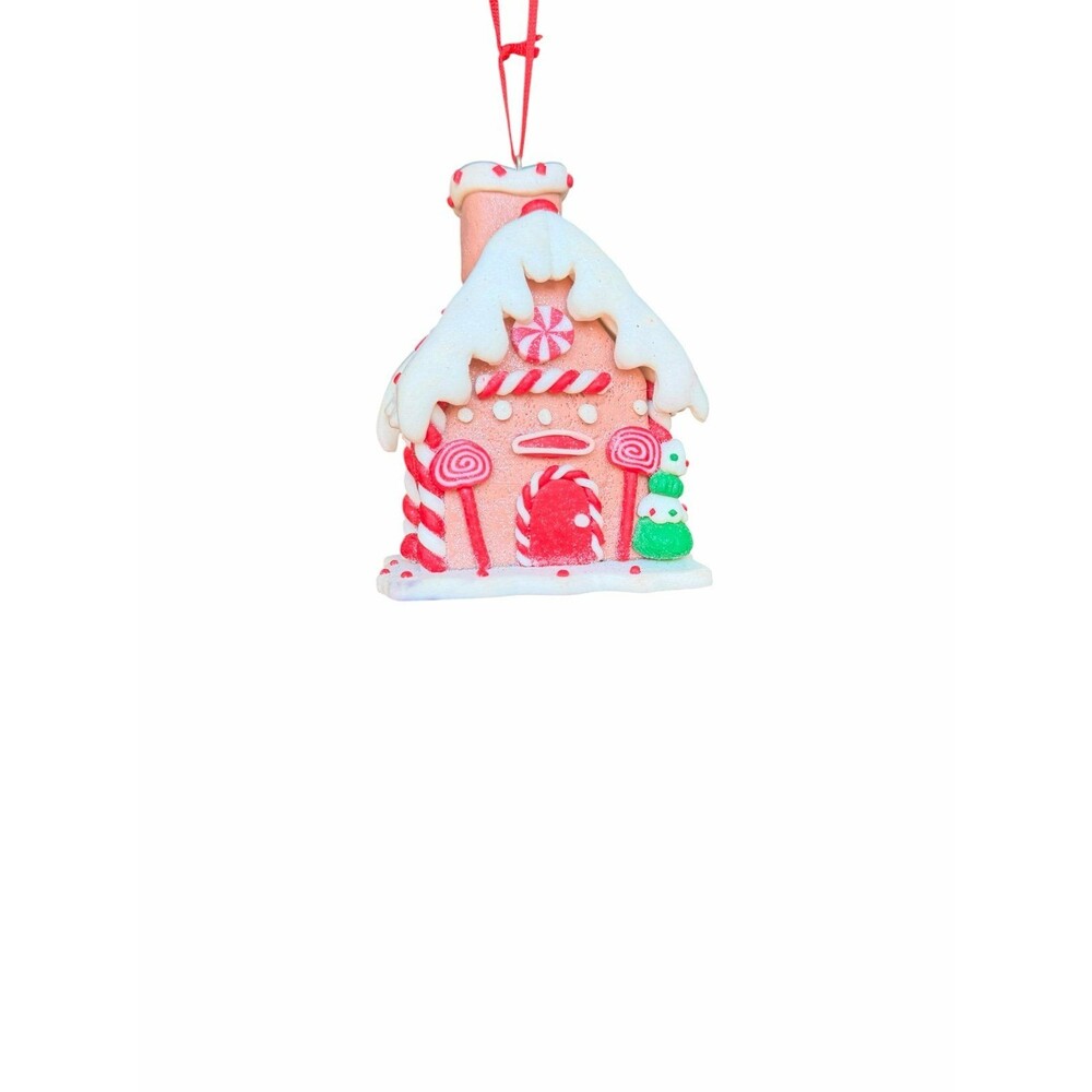 New Macy's Holiday Lane gingerbread house Christmas ornament